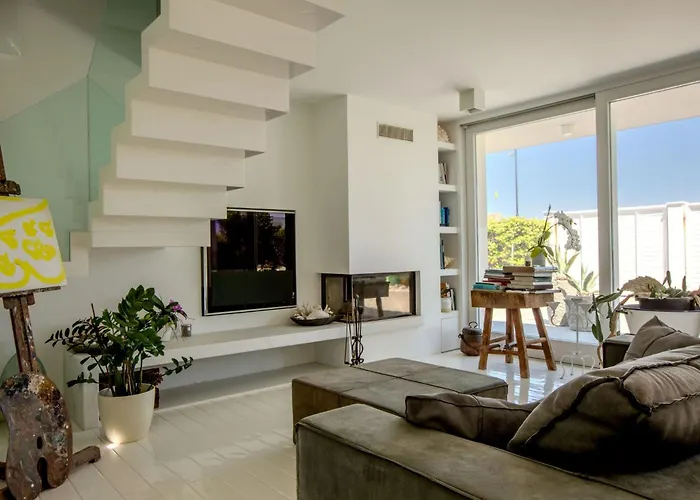 Elegante Am Strand- Jacuzzi Und Garten By Interhome 別荘